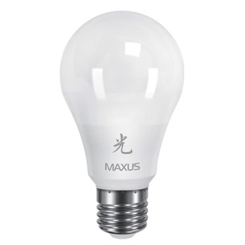 Светодиодная лампа Maxus LED-464-01 А60 10W 4100K 220V Е27 АР